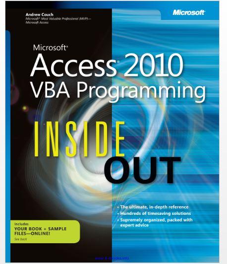 access 2010 vba